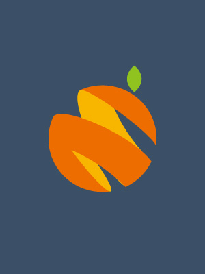 橙子馬克廳媒體平臺LOGO與VI設(shè)計