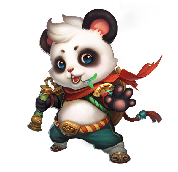 大熊貓卡通形象設(shè)計(jì)_高瑞品牌